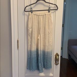 Women’s cotton ombré beach pants